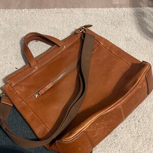 Fossil Brown Leather Bag
